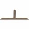Ekena Millwork Portland Smooth Timber Gable Bracket, Douglas Fir, 72"W x 33"H x 1 1/2"D x 5 1/2"F, 11/12 Pitch GBW072X33X0206POR00SDF - alternate 4